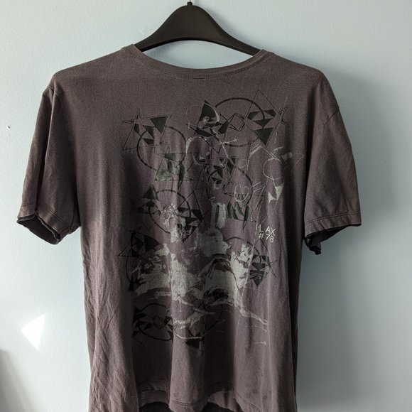 Buffalo David Bitton purple graphic t-shirt - Men - Medium - Picture 1 of 6